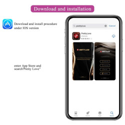 PRETTY LOVE - NYMPH VIBRIERENDES EI APP-GESTEUERT LILA – Produktansicht 11