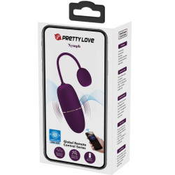 PRETTY LOVE - NYMPH VIBRIERENDES EI APP-GESTEUERT LILA – Produktansicht 16