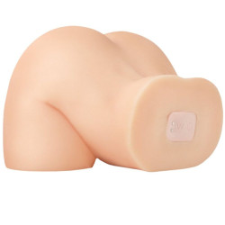 PDX ELITE - SHAKETHAT ASS REALISTISCHER VAGINA- UND ANUS-MASTURBATOR MIT VIBRATION – Produktansicht 4