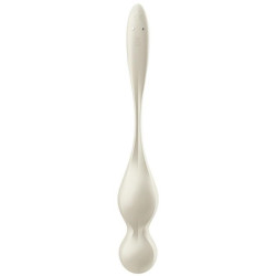 SATISFYER - LOVE BIRDS VIBRIERENDE KEGEL-KUGELN WEISS – Produktansicht 2