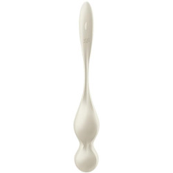 SATISFYER - LOVE BIRDS VIBRIERENDE KEGEL-KUGELN WEISS – Produktansicht 5