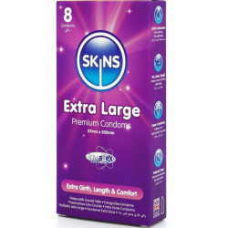 SKINS - EXTRA GROSSE PREMIUM-KONDOME PACKUNG 8 – Produktansicht 2