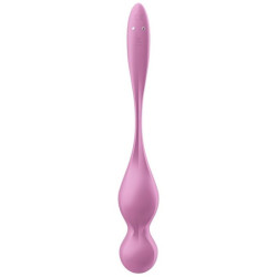 SATISFYER - LOVE BIRDS VIBRIERENDE KEGEL-KUGELN ROSA – Produktansicht 2