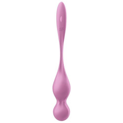 SATISFYER - LOVE BIRDS VIBRIERENDE KEGEL-KUGELN ROSA – Produktansicht 5