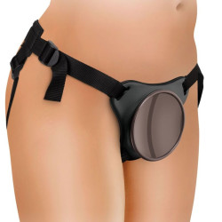 KING COCK - ELITE DELUXE VERSTELLBARES HARNESS-KIT RING MIT HODEN & DILDO 20.3 CM – Produktansicht 5