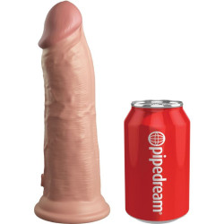 KING COCK - ELITE DELUXE VERSTELLBARES HARNESS-KIT RING MIT HODEN & DILDO 20.3 CM – Produktansicht 6