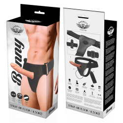 HARNESS ATTRACTION - RNES HOLLOW BENNY MIT VIBRATOR 15 CM -O- 4.5 CM – Produktansicht 7