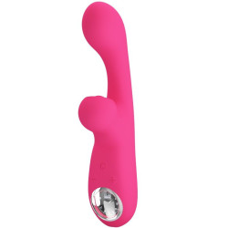 PRETTY LOVE - SKYLAR STIMULATOR VIBRATOR ROSA – Produktansicht 2