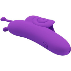 PRETTY LOVE - SNAIL LEISTUNGSSTARKER LILA FINGERSTIMULATOR – Produktansicht 4