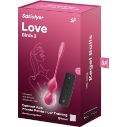 SATISFYER - LOVE BIRDS 2 VIBRIERENDE KEGEL-KUGELN + KOSTENLOSE APP – Produktansicht 5
