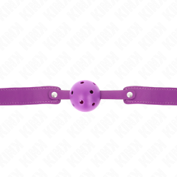 KINK - LILA ATMUNGSAKTIVER BALL 4,5 CM MAG 65 x 2,5 CM – Produktansicht 3