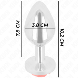 KINK - PLUG ANAL ROSE ROT GRÖSSE L – Produktansicht 4