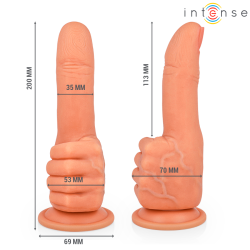 INTENSE - BENDER G-SPOT STIMULATOR FLEXIBLE HAND 11,3 CM – Produktansicht 2