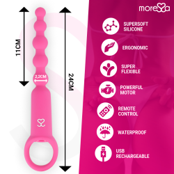 MORESSA - RONIE FERNBEDIENUNG ANALVERGNÜGEN ROSA – Produktansicht 4
