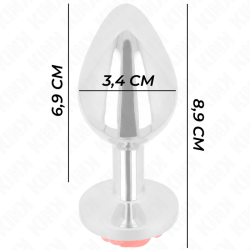 KINK - PLUG ANAL ROSE ROT GRÖSSE M – Produktansicht 4