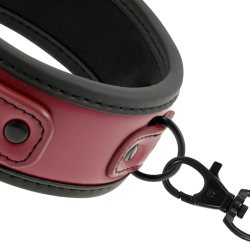 FETISH SUBMISSIVE DARK ROOM - KETTENHALSKETTE MIT NEOPRENFUTTER – Produktansicht 10