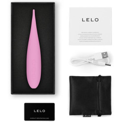 LELO - DOT TRAVEL KLITORIS-STIMULATOR ROSA – Produktansicht 4