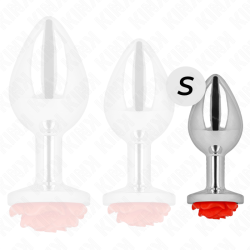 KINK - PLUG ANAL ROSE ROT GRÖSSE S – Produktansicht 3