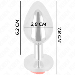 KINK - PLUG ANAL ROSE ROT GRÖSSE S – Produktansicht 4