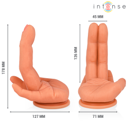 INTENSE - LEELA G-SPOT STIMULATOR FLEXIBLE HAND 12,6 CM – Produktansicht 2