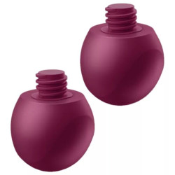 SATISFYER - LOVE BIRDS VARY VIBRIERENDE KUGELN KOSTENLOSE APP WEINROT – Produktansicht 4