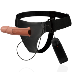 HARNESS ATTRACTION - GREGORY HOLLOW RNES MIT VIBRATOR 16.5 CM -O- 4.3 CM – Produktansicht 3