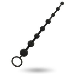 ADDICTED TOYS - ANALPERLEN 29 CM SCHWARZ – Produktansicht 2
