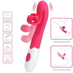 ROMANCE - VIBRATOR UND STIMULATOR 30 GESCHWINDIGKEITEN ROSA – Produktansicht 5