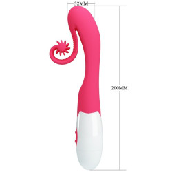 ROMANCE - VIBRATOR UND STIMULATOR 30 GESCHWINDIGKEITEN ROSA – Produktansicht 6