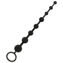 ADDICTED TOYS - ANALPERLEN 29 CM SCHWARZ – Produktansicht 4
