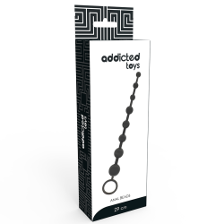 ADDICTED TOYS - ANALPERLEN 29 CM SCHWARZ – Produktansicht 5