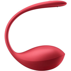 SATISFYER - SHINY PETAL G POINT FERNBEDIENUNGS STIMULATOR ROT KOSTENLOSE APP – Produktansicht 2