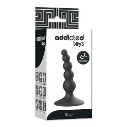 ADDICTED TOYS - ANAL SEXUELLER STECKER 10 CM SCHWARZ – Produktansicht 5