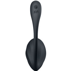 SATISFYER - RIBBED PETAL G POINT STIMULATOR FERNBEDIENUNG SCHWARZ KOSTENLOSE APP – Produktansicht 3