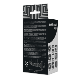 ADDICTED TOYS - ANAL SEXUELLER STECKER 10 CM SCHWARZ – Produktansicht 6