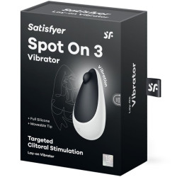 SATISFYER - SPOT ON 3 SCHWARZER KLITORASSTIMULATOR – Produktansicht 5