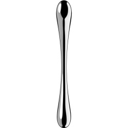 SATISFYER - COSMIC CREST 1 DOPPELDILDO AUS EDELSTAHL – Produktansicht 2