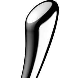 SATISFYER - COSMIC CREST 1 DOPPELDILDO AUS EDELSTAHL – Produktansicht 3