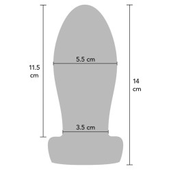 HIDDEN DESIRE - EXTREME HEAVY ANAL STRETCHER ANALPLUG M – Produktansicht 4