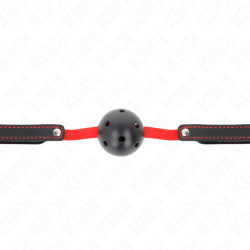 KINK - HOHLHARTER MUND 4,5 CM KNEBEL MIT ELASTISCHEM GÜRTEL 56 x 1,5 CM – Produktansicht 3