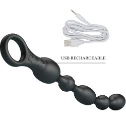 PRETTY LOVE - VAN ANAL BALLS 10 VIBRATIONEN WIEDERAUFLADBARES SILIKON – Produktansicht 8