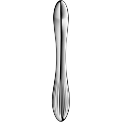 SATISFYER - PURE GRAVITY 1 DOPPELENDELLER DILDO AUS EDELSTAHL – Produktansicht 2