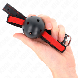 KINK - HOHLHARTER MUND 4,5 CM KNEBEL MIT ELASTISCHEM GÜRTEL 56 x 1,5 CM – Produktansicht 4