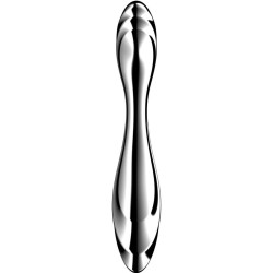 SATISFYER - PURE GRAVITY 2 DOPPELENDELLER DILDO AUS EDELSTAHL – Produktansicht 2