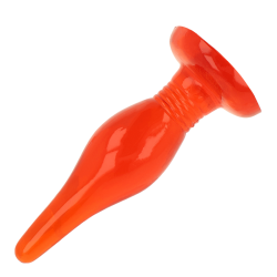 BAILE - ROTER SOFT TOUCH ANALSTECKER 14.2 CM – Produktansicht 3