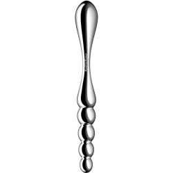 SATISFYER - STAR FORCE 1 DOPPELDILDO AUS EDELSTAHL – Produktansicht 4
