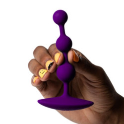ROMP - AMP LILA FLEXIBLE SILIKON-ANALKAPSELN 12,5 CM LILA – Produktansicht 3