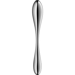 SATISFYER - STAR FORCE 3 EDELSTAHL DOPPELDILDO – Produktansicht 2
