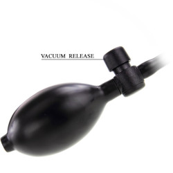 BAILE - REALISTISCHER AUFBLASBARER DILDO MIT SAUGNÄPFEN 15 CM – Produktansicht 5