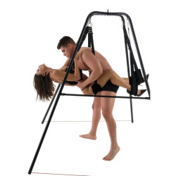HIDDEN DESIRE - EXTREME LOVERS SEXSCHAUKEL MIT GESTELL – Produktansicht 6